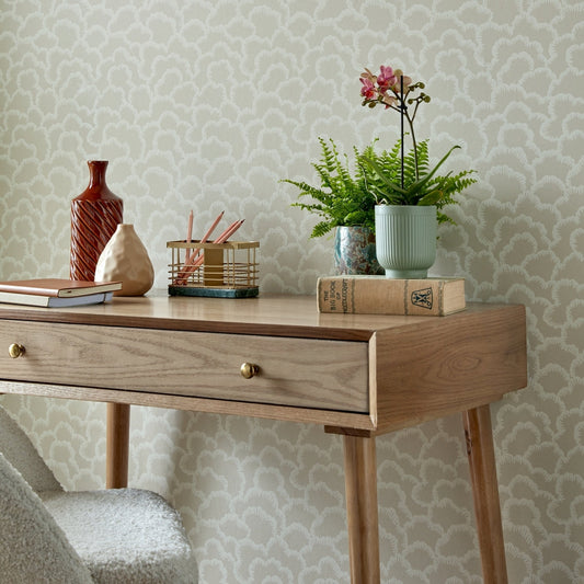 2513-187-01 - Stratus Wallpaper - Natural - 1838 wallcoverings