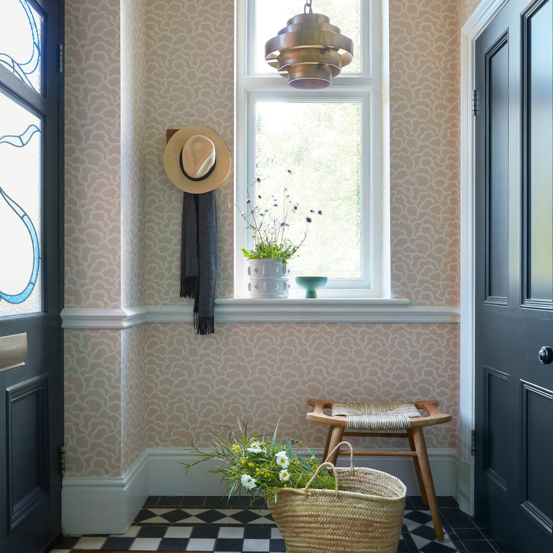 2513-187-04 - Stratus Wallpaper - Alabaster - 1838 wallcoverings
