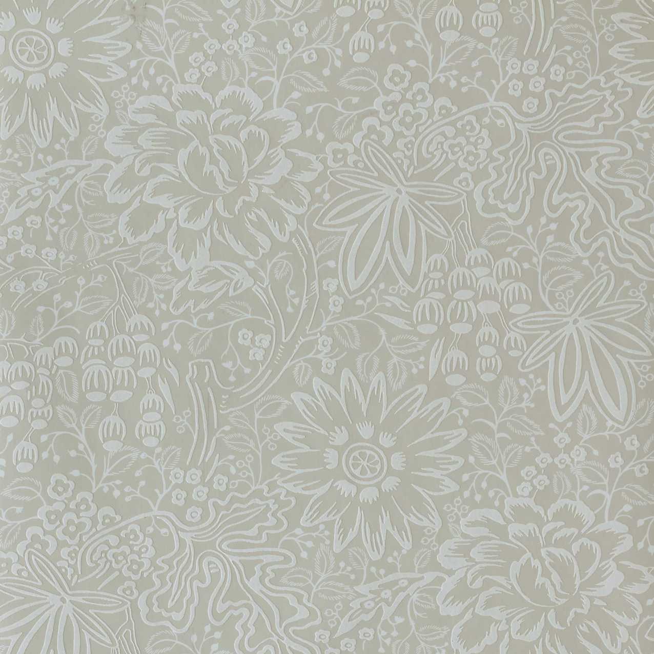 2513-188-02 - Peony Garden Wallpaper - Ivory - 1838 wallcoverings