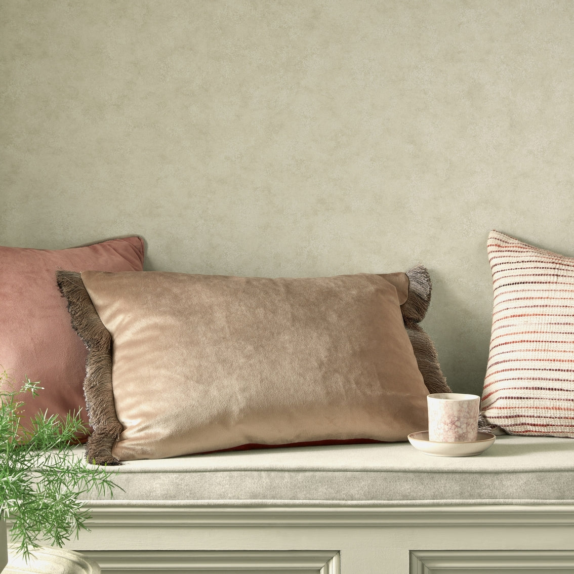 2513-189-04 - Henley Wallpaper - Stone - 1838 wallcoverings