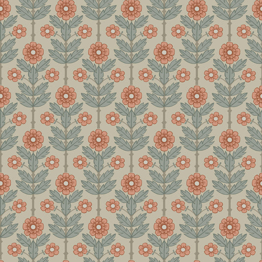 28006 - Othilia Wallpaper - Orange - Midbec