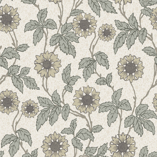 28020 - Solvej Wallpaper - Green - Midbec