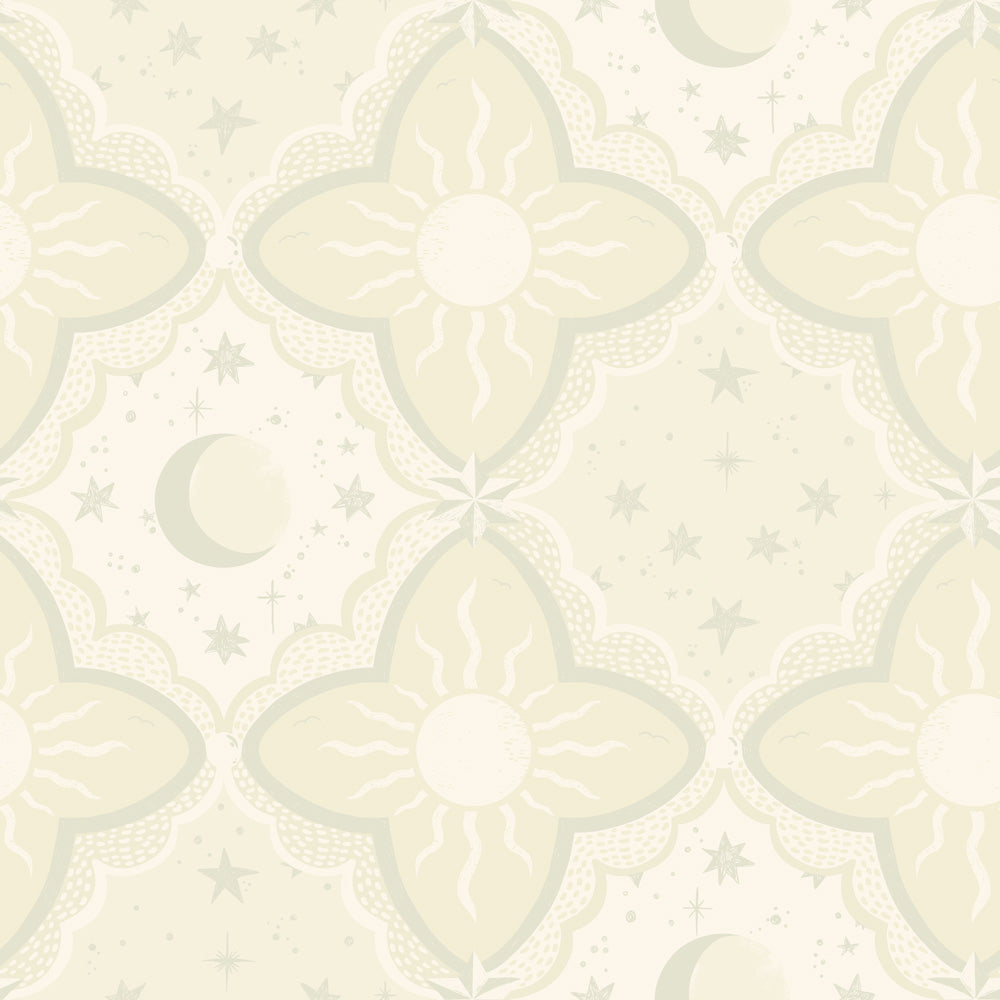 29031 - Sol & Mane Wallpaper - Beige/ Gray - Midbec