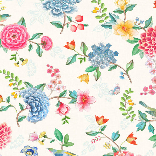 300100 - Pip Studio 5 Good Evening Wallpaper - White - Eijffinger
