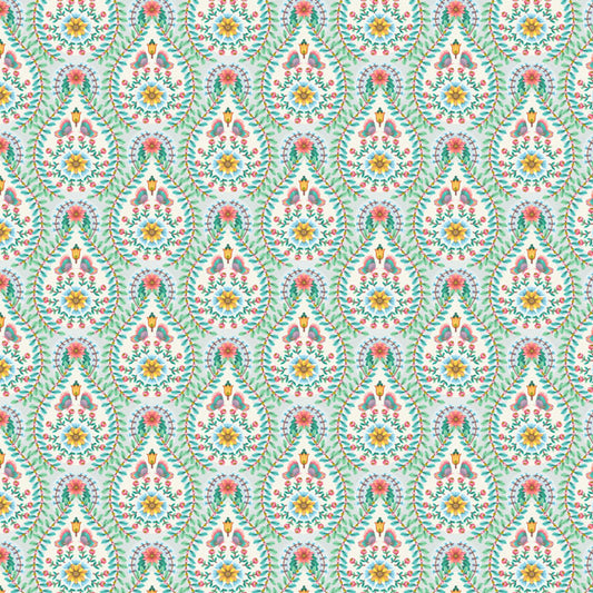 300150 - Pip Studio 5 Raindrops Wallpaper - Multicoloured - Eijffinger