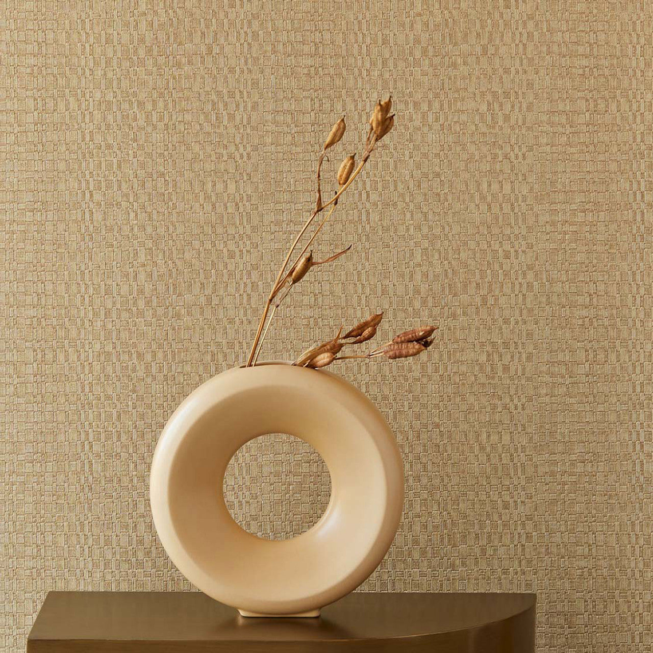 313534 - Industrial Canvas Wallpaper - Beige - Eijffinger