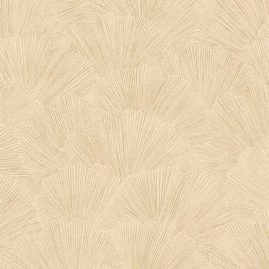317330 - Fan Leaf Oasis Wallpaper - Yellow - Eijffinger
