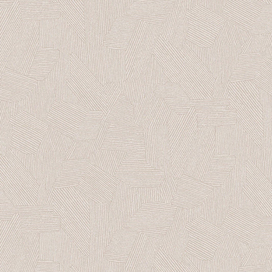 318000 - Direction Twist Wallpaper - Cream - Eijffinger
