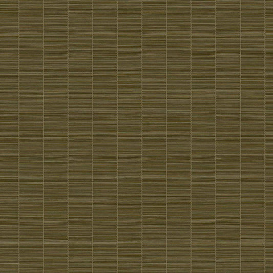 333432 - Rustic Stripe Emerald Wallpaper - Green - Eijffinger