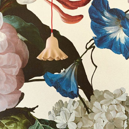358112 - Flower Crown Masterpiece Mural Wallpaper - Cream - Eijffinger