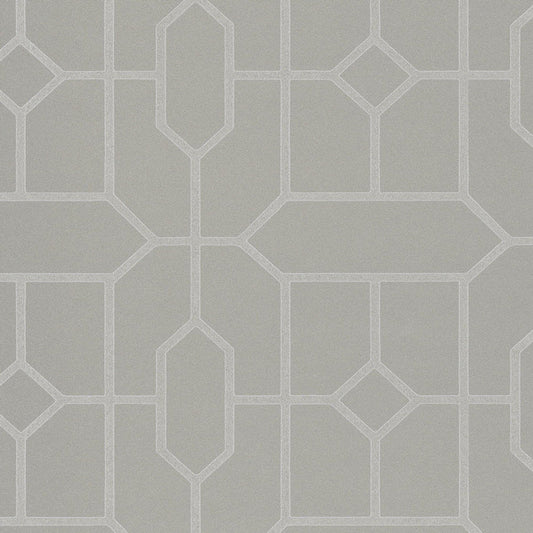 382510 - Stature Geometric Wallpaper - Beige - Eijffinger