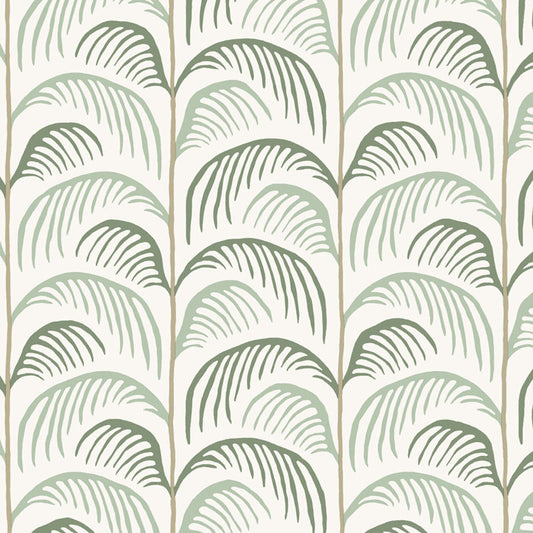 399070 - Mini Me Palm Wallpaper - Green - Eijffinger