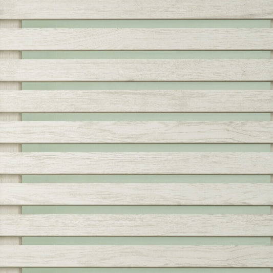 3D Effect Wood Slats Wallpaper - Sage/Natural - Fine Décor - FD43218 - Premier Wallcovering