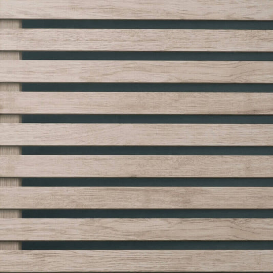 3D Effect Wood Slats Wallpaper - Black - Fine Décor - FD42996 - Premier Wallcovering