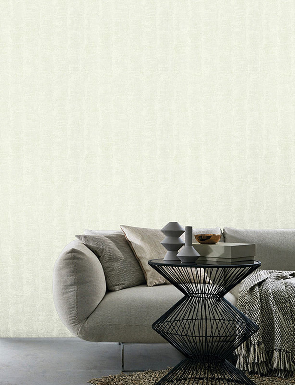 41001-10 - Deluxe Guido Maria Kretschmer Wallpaper - White - P+S International