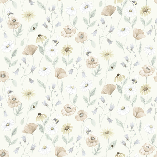 43101 - Blaklocka Wallpaper - Green - Midbec