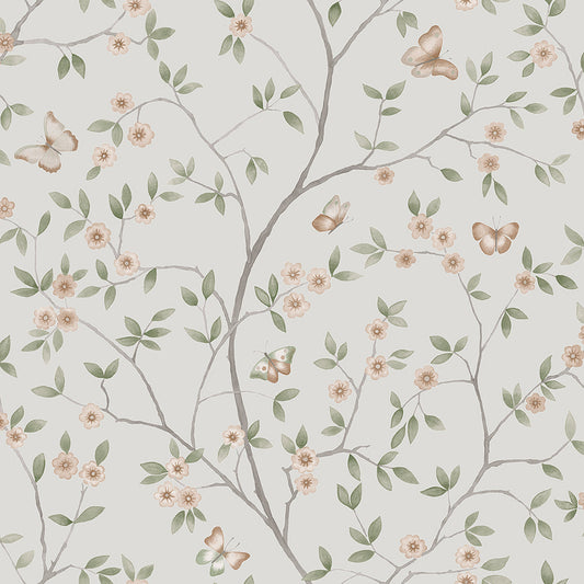 51025 - Hilma Wallpaper - Gray - Midbec