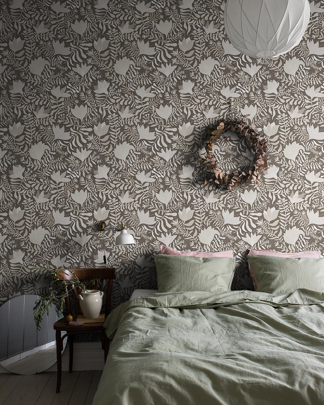 55006 - Brita Wallpaper - Gray - Midbec