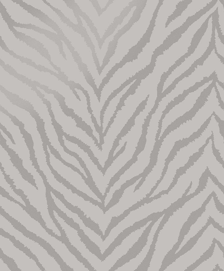 65840 - Zahara Wallpaper - Grey - Holden Decor
