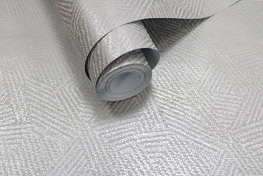 65892 - Atakora Wallpaper - Grey - Holden Decor