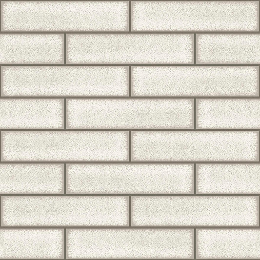 89389 - Celadon Gloss Tile Wallpaper - Dove - Holden Decor
