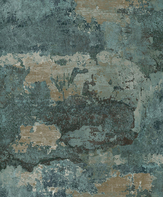91420 - Elgon Wallpaper - Teal - Holden Decor