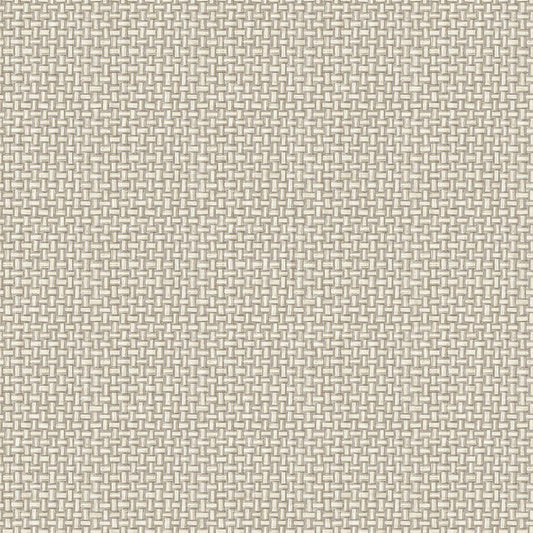 91600 - Biderbost Weave Wallpaper - Cream - Holden Decor