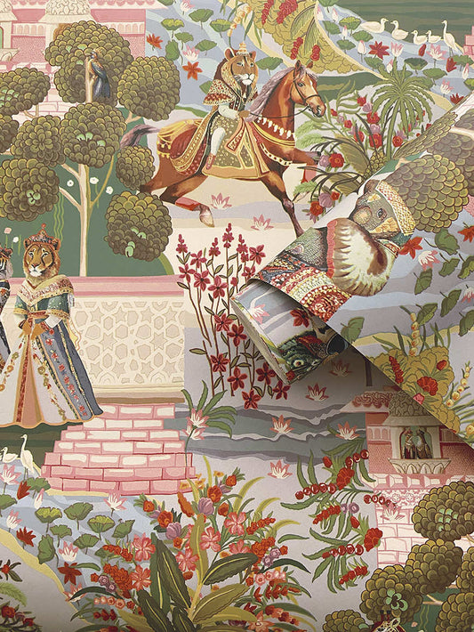 91800 - Jal Mahal Wallpaper - Multi - Holden Decor