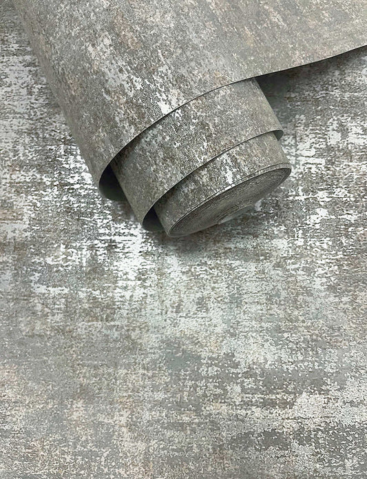 99400 - Brindle Bead Wallpaper - Grey/Silver - Holden Decor