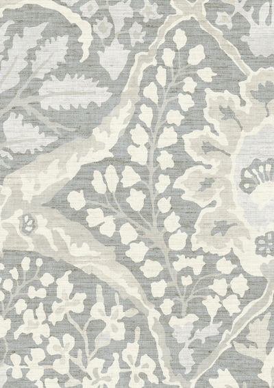 Alhambra 100 Wallpaper - Sea Breeze - Lewis & Wood