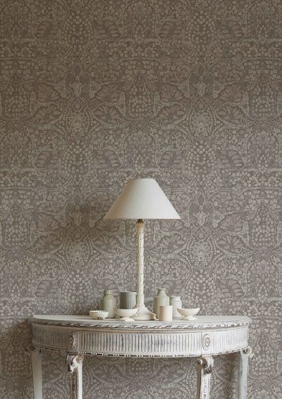 Alhambra 50 Wallpaper - Sugar Almond - Lewis & Wood