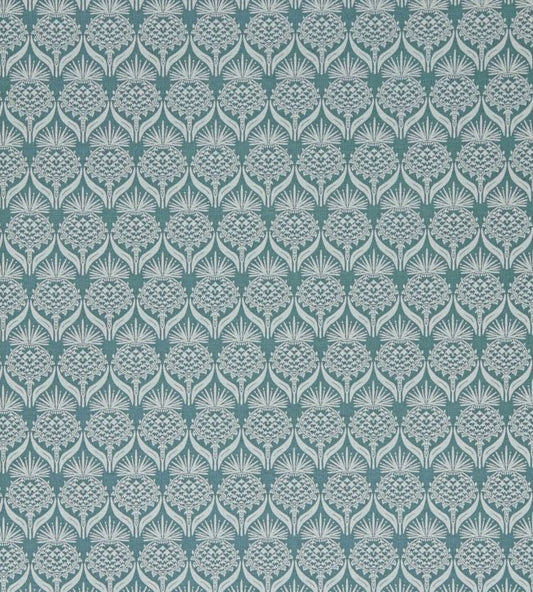 Artichoke Thistle Fabric - Teal - BG-F040101 - Barneby Gates