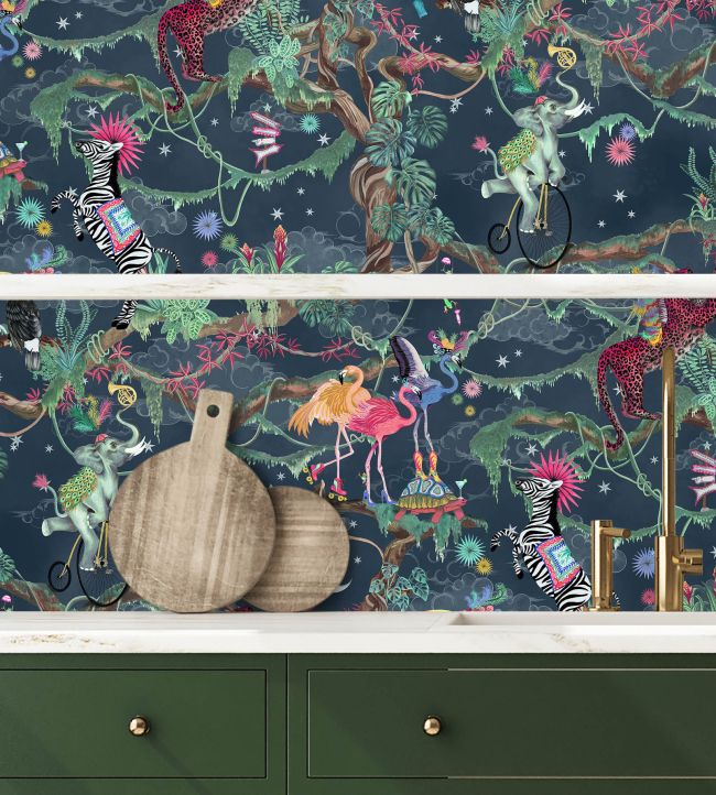 BMCF003-01C - Balancing Act Wallpaper - Nightfall - Brand McKenzie