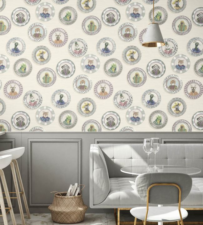 BMPP004-03C - Fine China Wallpaper - Chalk - Brand McKenzie