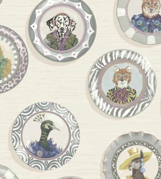 BMPP004-03C - Fine China Wallpaper - Chalk - Brand McKenzie