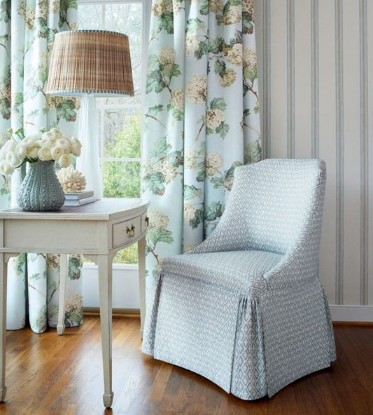 Beckley Stripe Wallpaper - Sky - AT57823 - Anna French