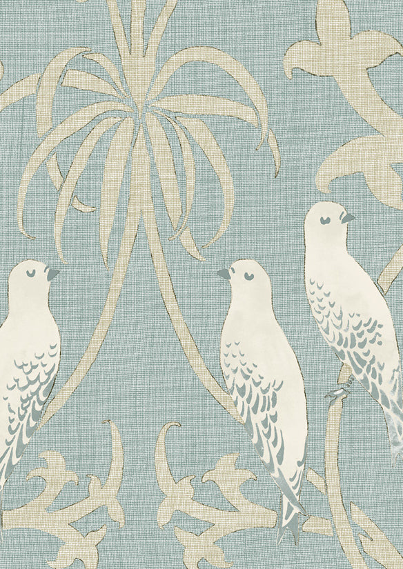 Bella Wallpaper - Camomile - Lewis & Wood