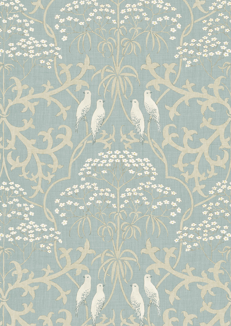 Bella Wallpaper - Camomile - Lewis & Wood