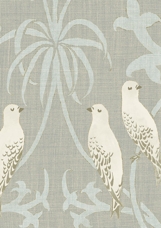 Bella Wallpaper - Champagne - Lewis & Wood