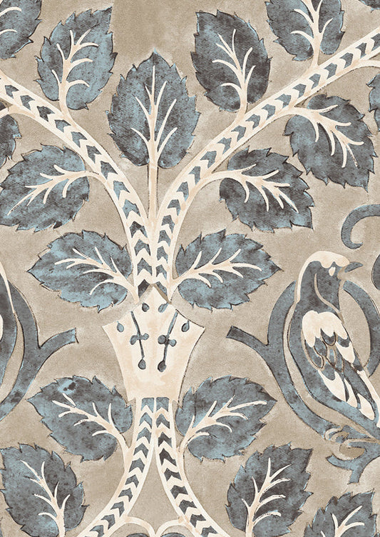 Berry Brothers Wallpaper - Cola - Lewis & Wood