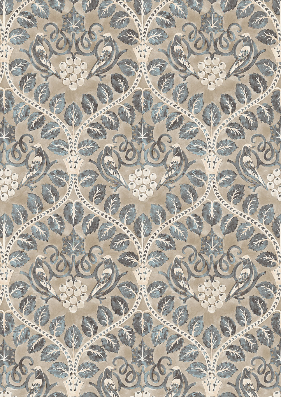Berry Brothers Wallpaper - Cola - Lewis & Wood