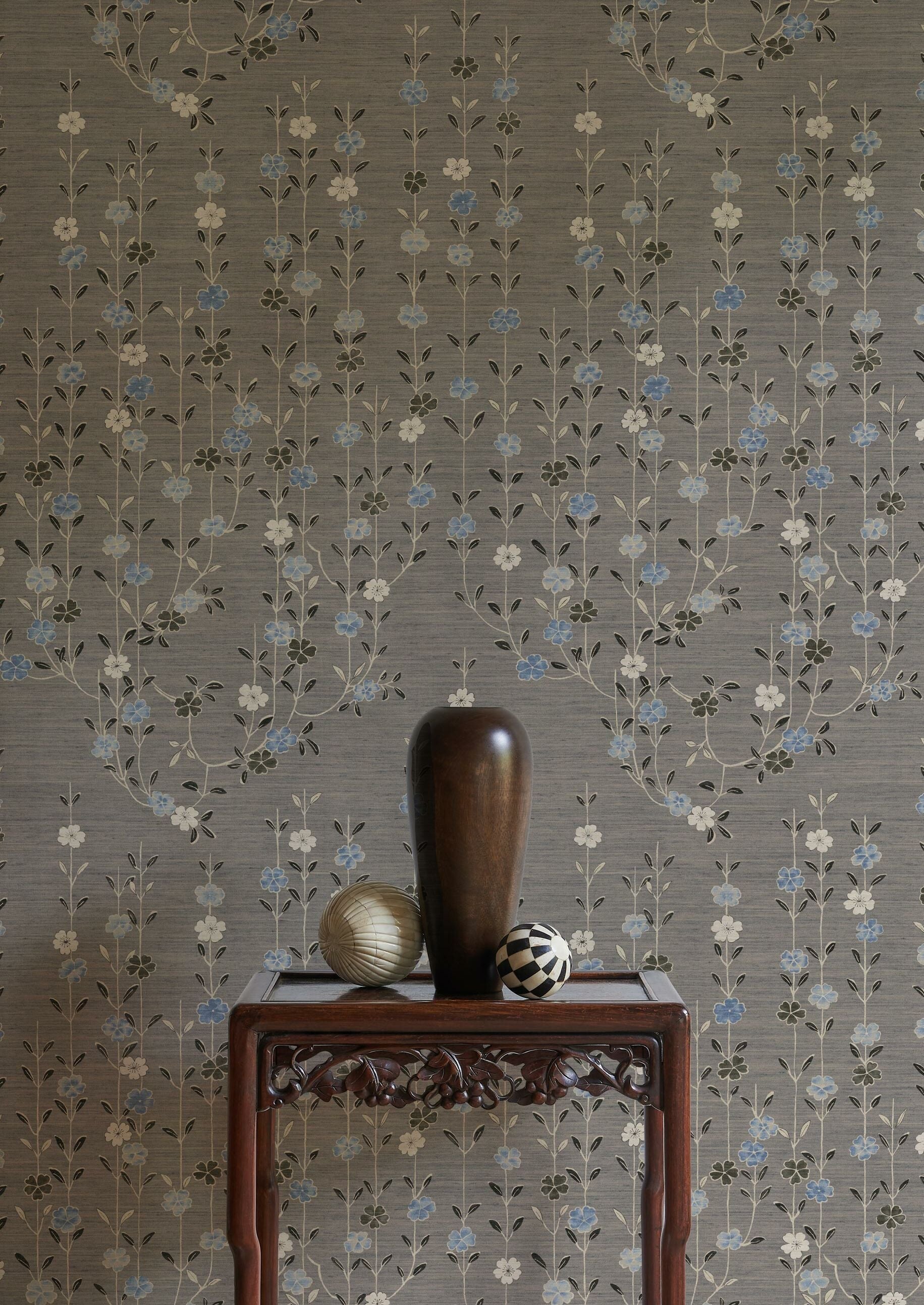 Blossom Wallpaper - Aerial - Lewis & Wood