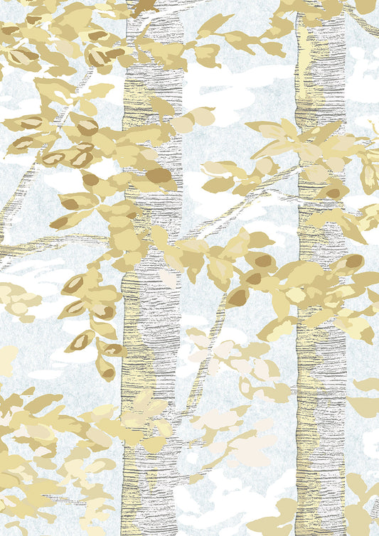 Bosky Wallpaper - Mellow - Lewis & Wood