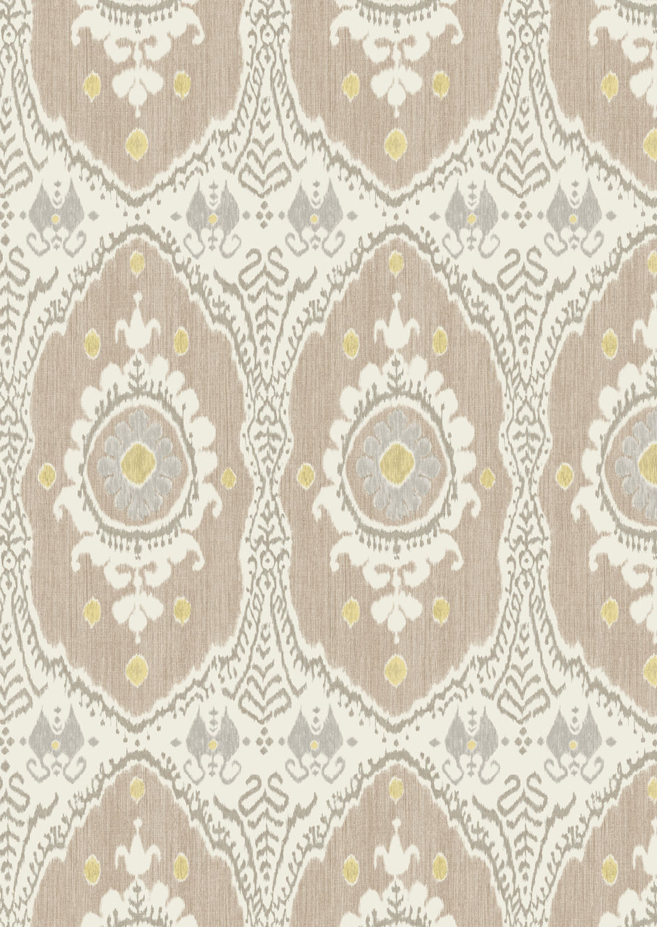 Bukhara Wallpaper - Sugar Almond - Lewis & Wood

