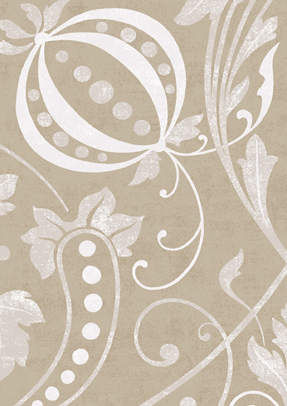 Chateau Wallpaper - Gilt - Lewis & Wood