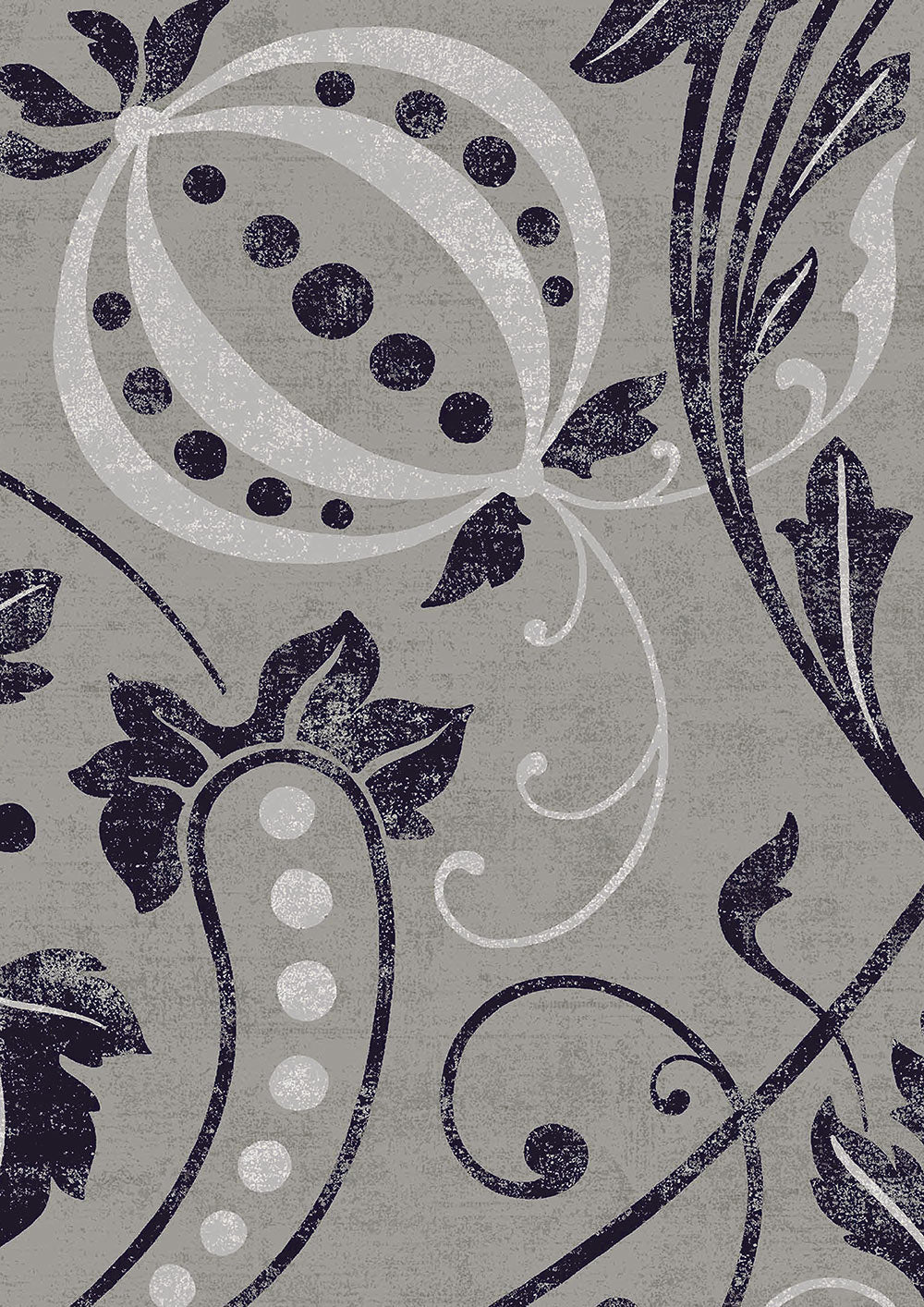 Chateau Wallpaper - Granite - Lewis & Wood