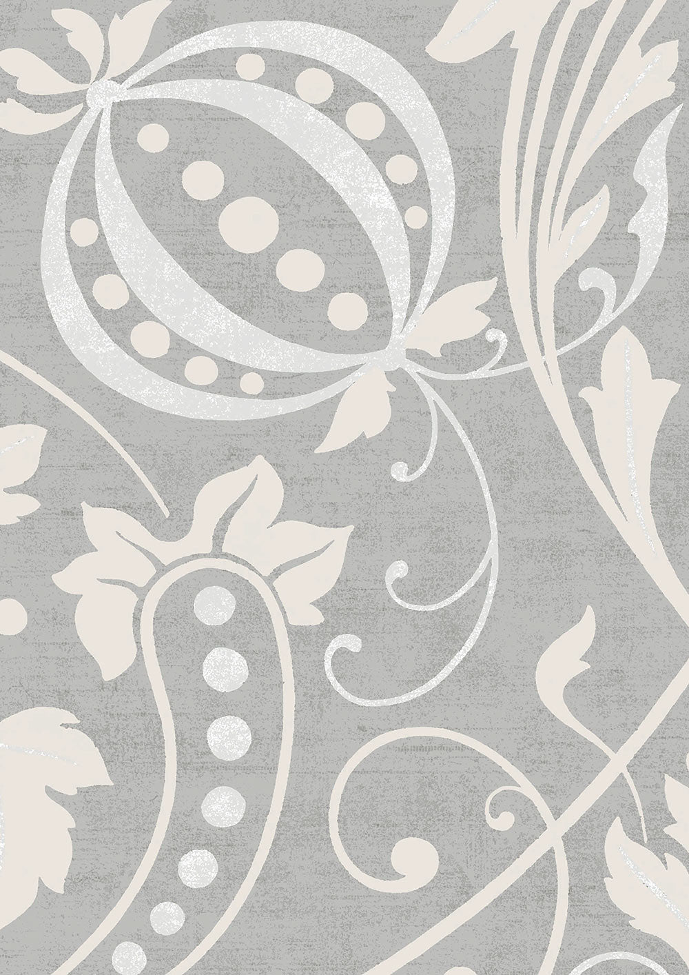 Chateau Wallpaper - Silver - Lewis & Wood