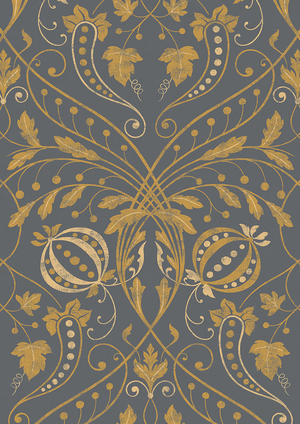 Chateau Wallpaper - Tortoiseshell - Lewis & Wood