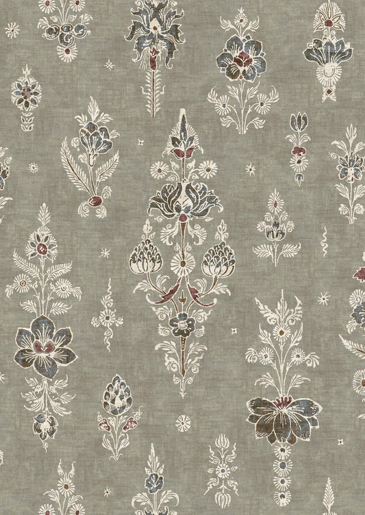 Citadel Wallpaper - Fig - Lewis & Wood