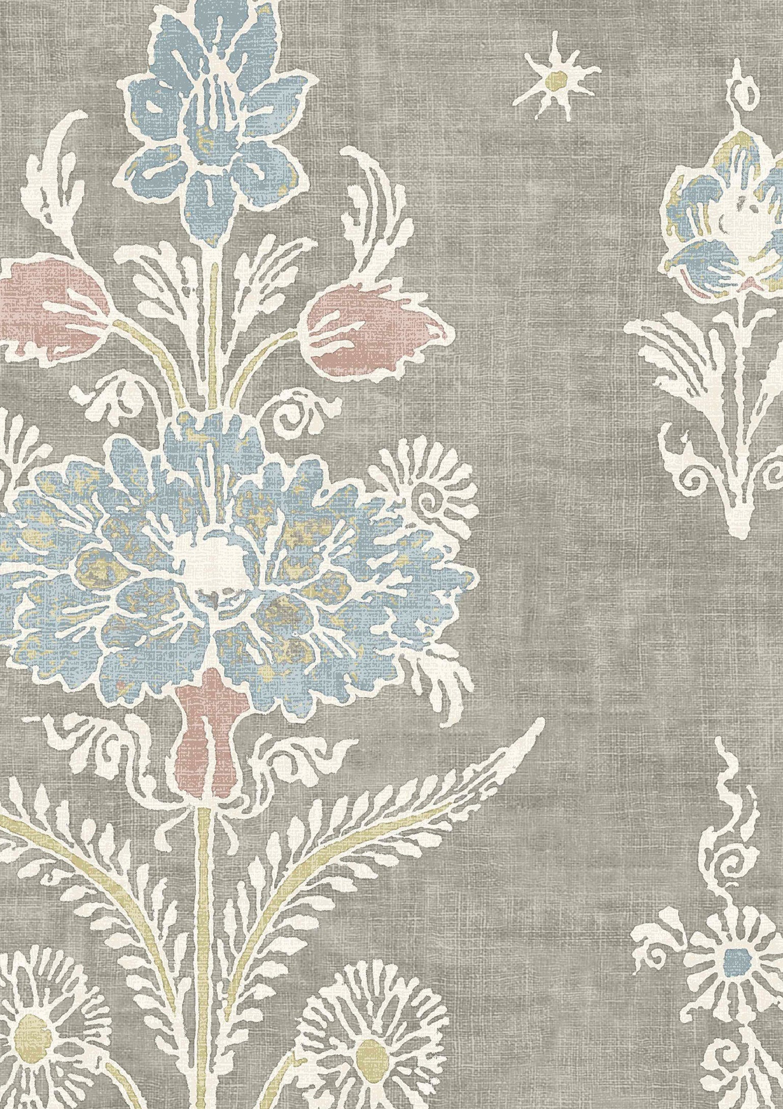Citadel Wallpaper - Sherbet - Lewis & Wood